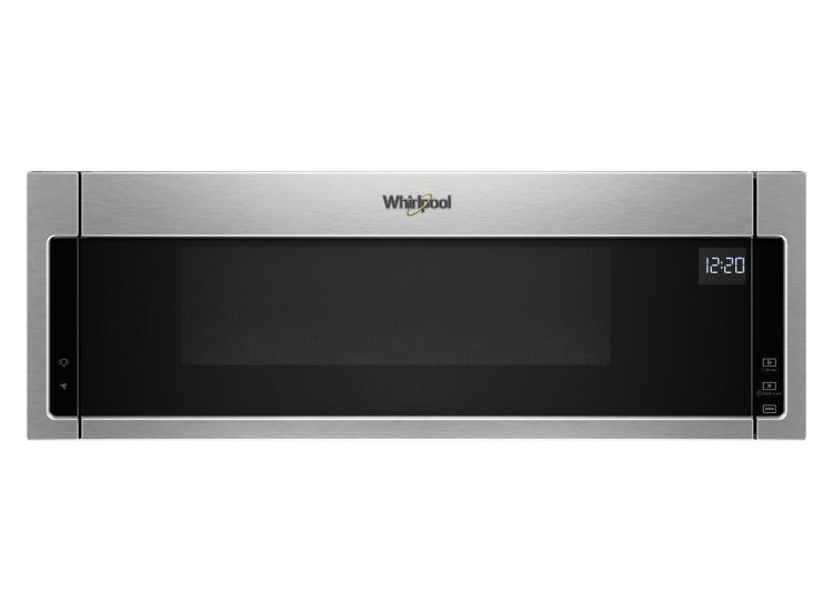 Whirlpool 1.1 Cu. Ft. Heritage Stainless Steel Low Profile Microwave Hood Combination