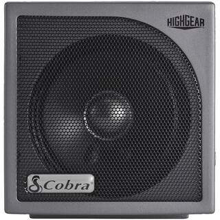 Cobra HighGear External Dynamic Speaker in Black HG S100