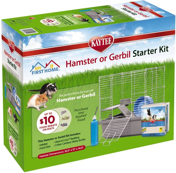 Kaytee My First Home Hamster and Gerbil Starter Kit