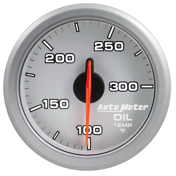 Auto Meter 9140 UL Airdrive Oil Temp Silver