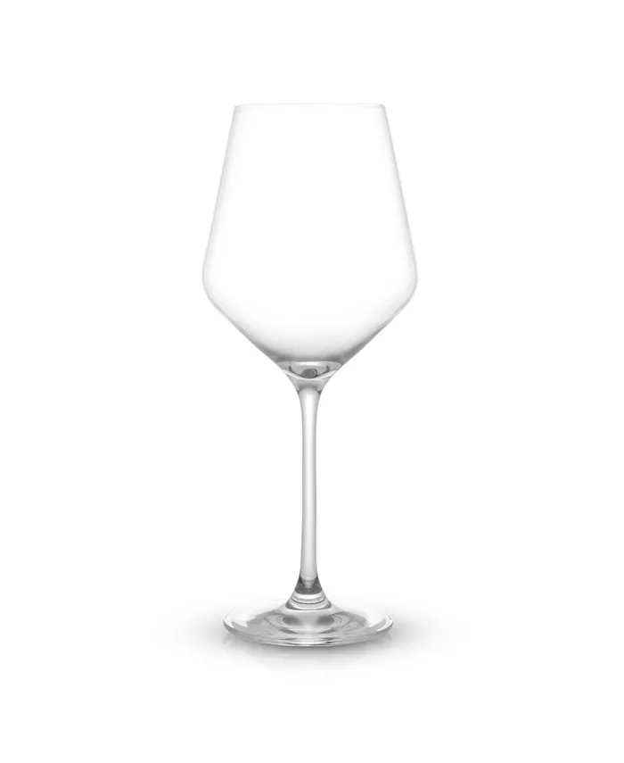 JoyJolt Layla White Wine Glasses Set of 4