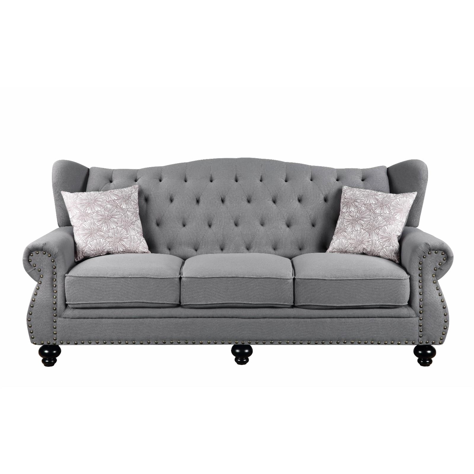 Acme Furniture Hannes Sofa with 2 Pillows