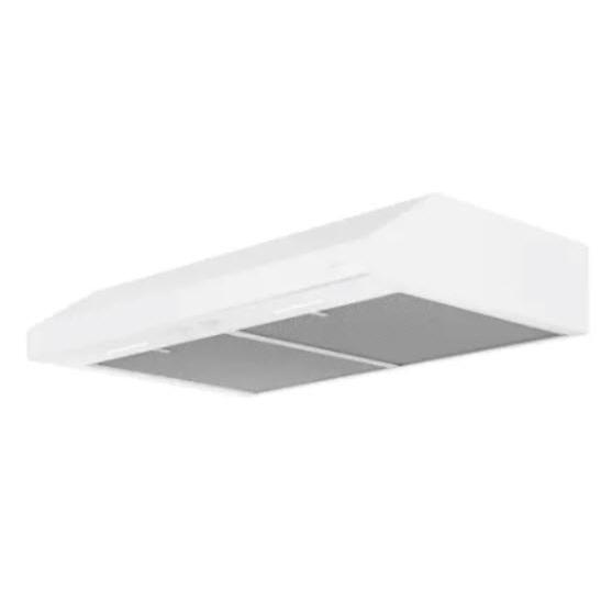 Broan 30-inch Glacier Series Under Cabinet Range Hood BCSEK130WW