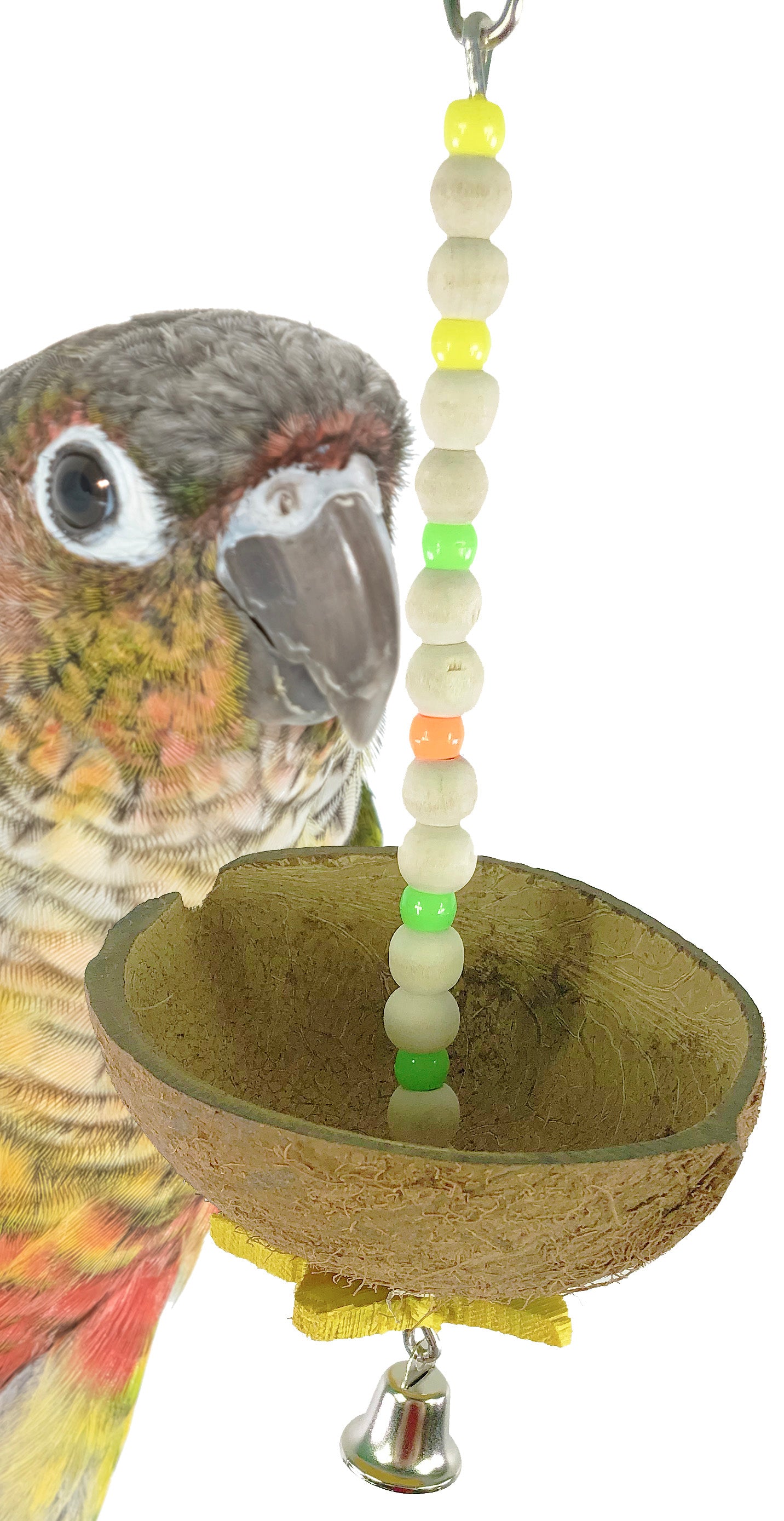 Bonka Bird Toys 839 Coco Hanger Bird Toy.