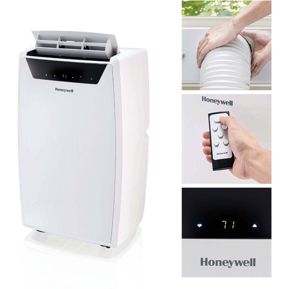 Honeywell 14000 BTU (9000 BTU DOE) Portable Air Conditioner with Dehumidifier in White MN4CFSWW9