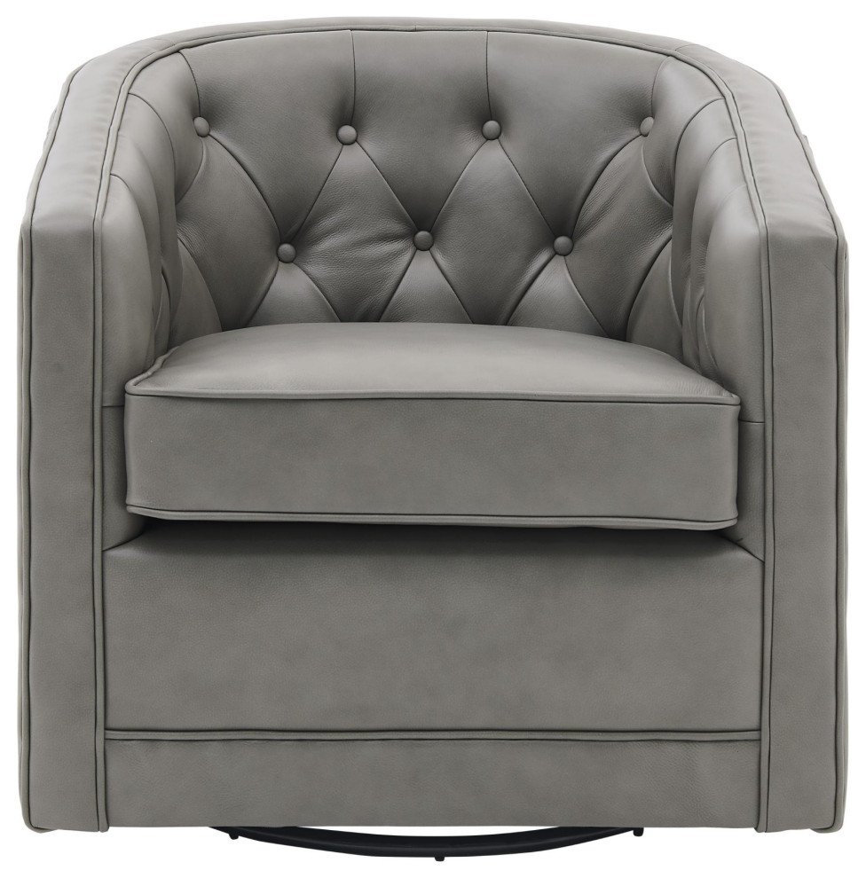 Walsh Swivel Accent Arm Chair   Transitional   Armchairs And Accent Chairs   by New Pacific Direct Inc.  Houzz