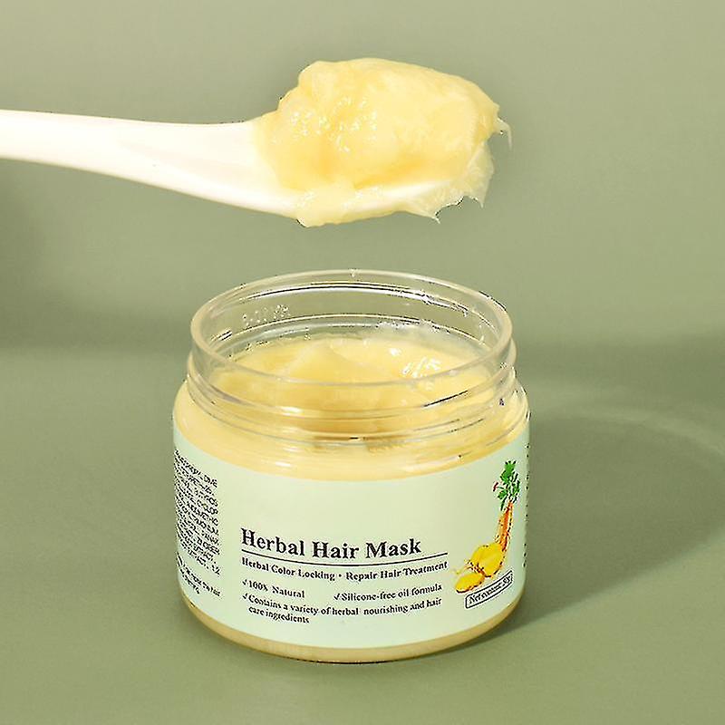 Herbal Hair Treatment Mask Magical Fast Repairs Damage Hair Root Long Lasting Moisture Hair And Scalp Treatment New