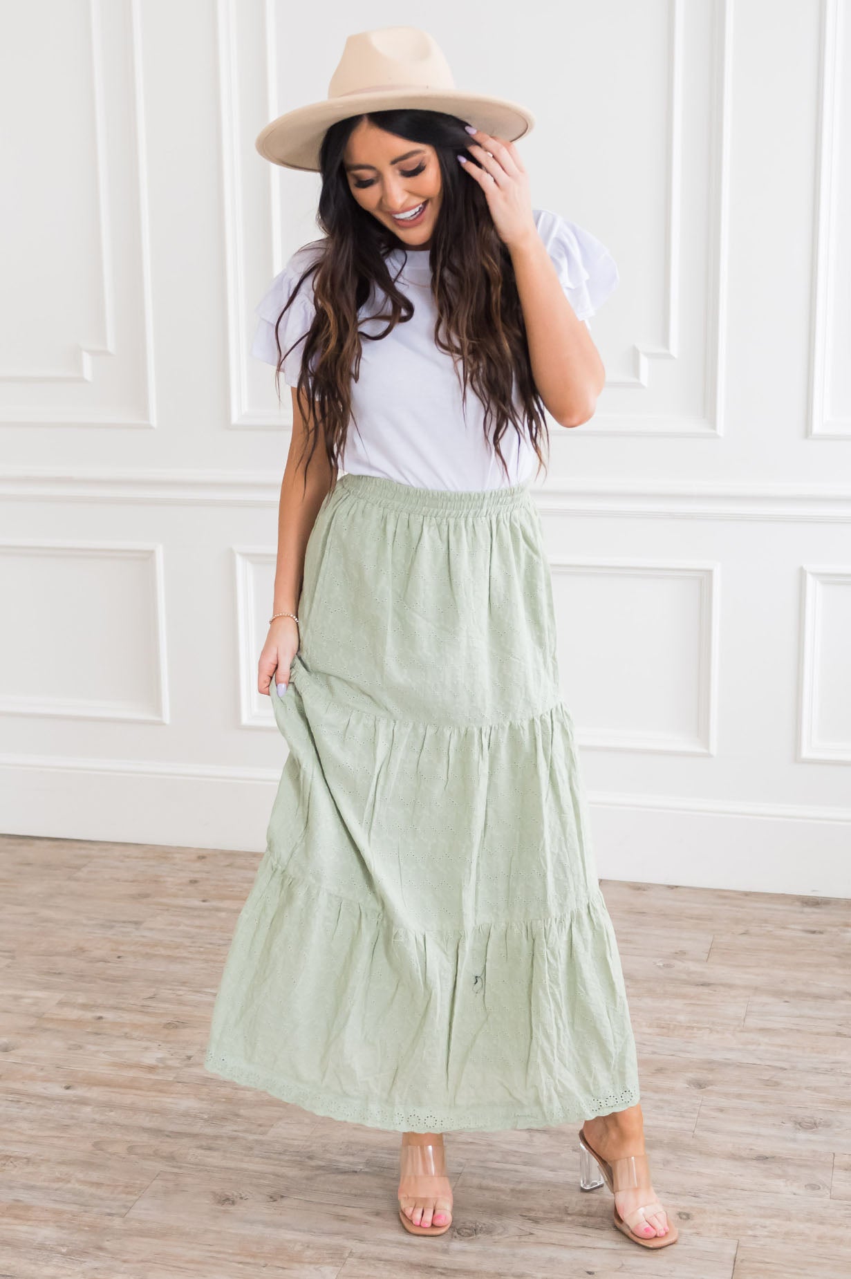 Always A Step Ahead Modest Skirt