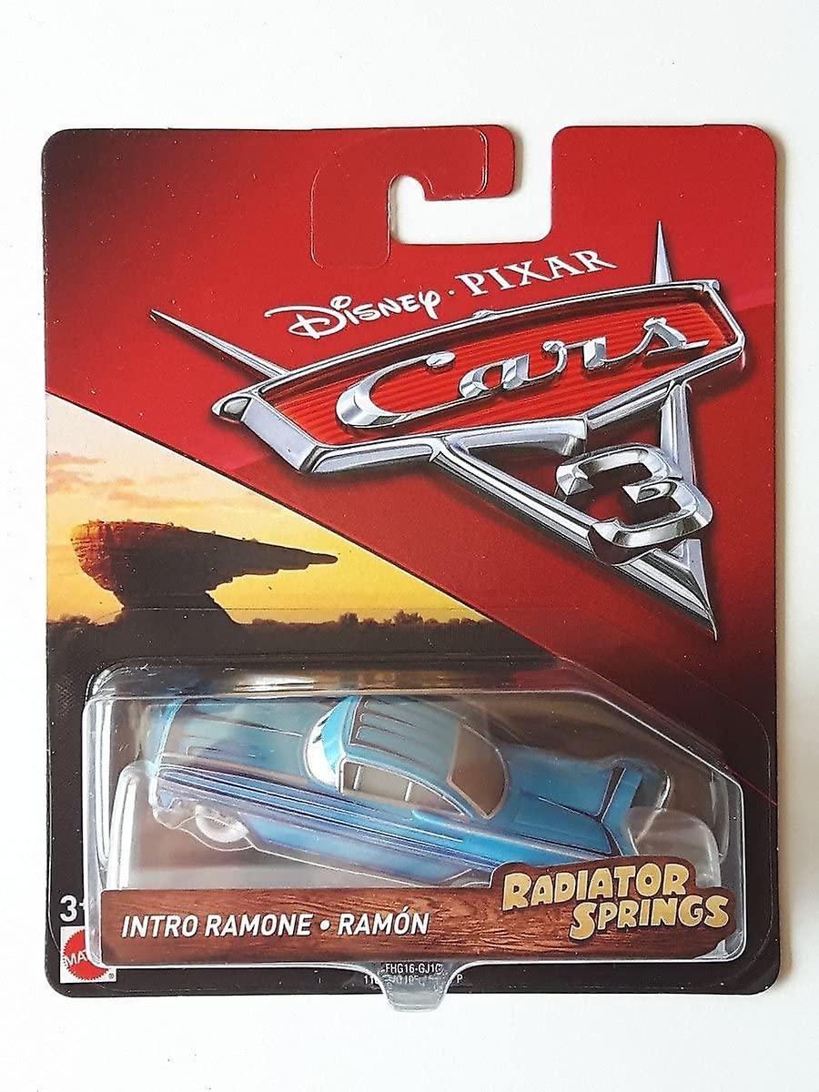 3-Pack Cars Cars Radiator Springs Classic McQueen Ramone and Flo Diecast