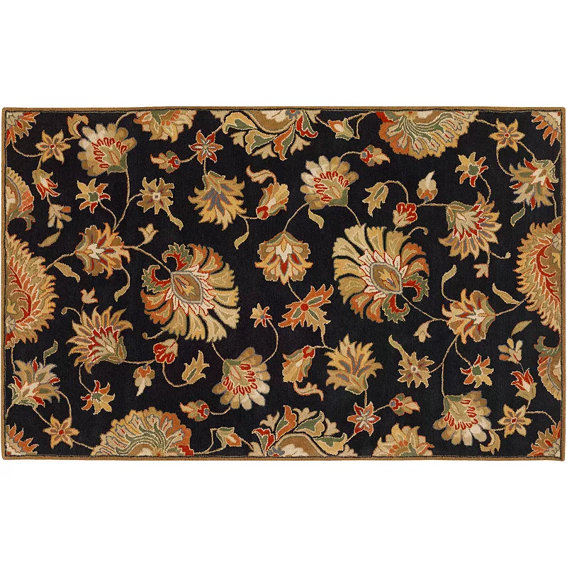 Decor 140 Caesar Floral Wool Rug