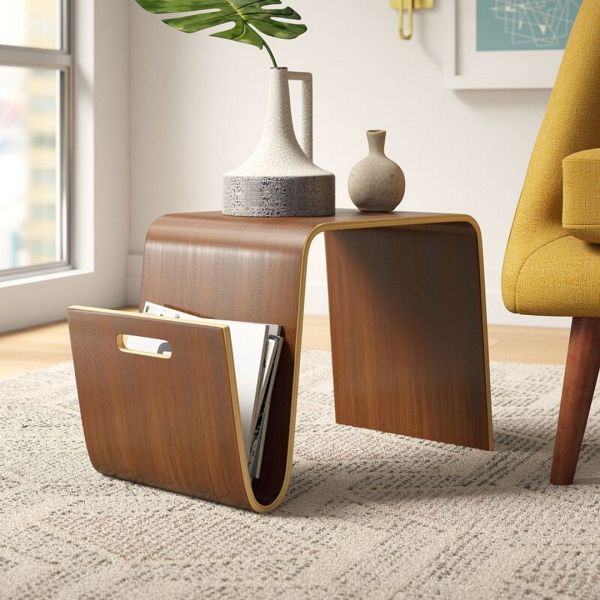 Brookside End Table in Walnut