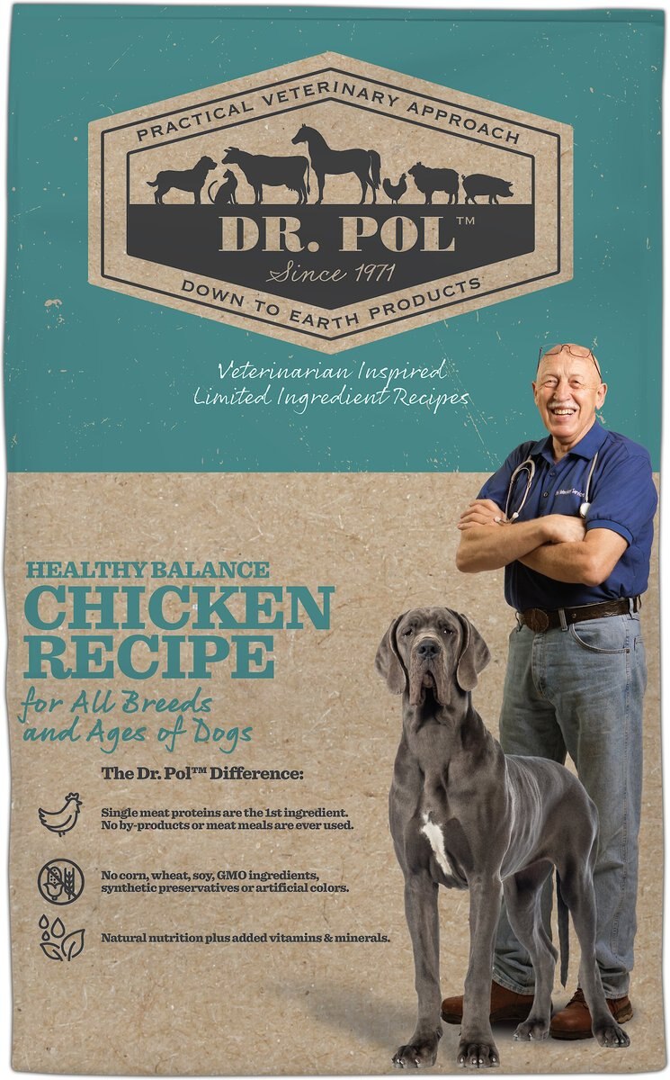 Dr. Pol Healthy Balance Chicken Recipe Dry Dog Food