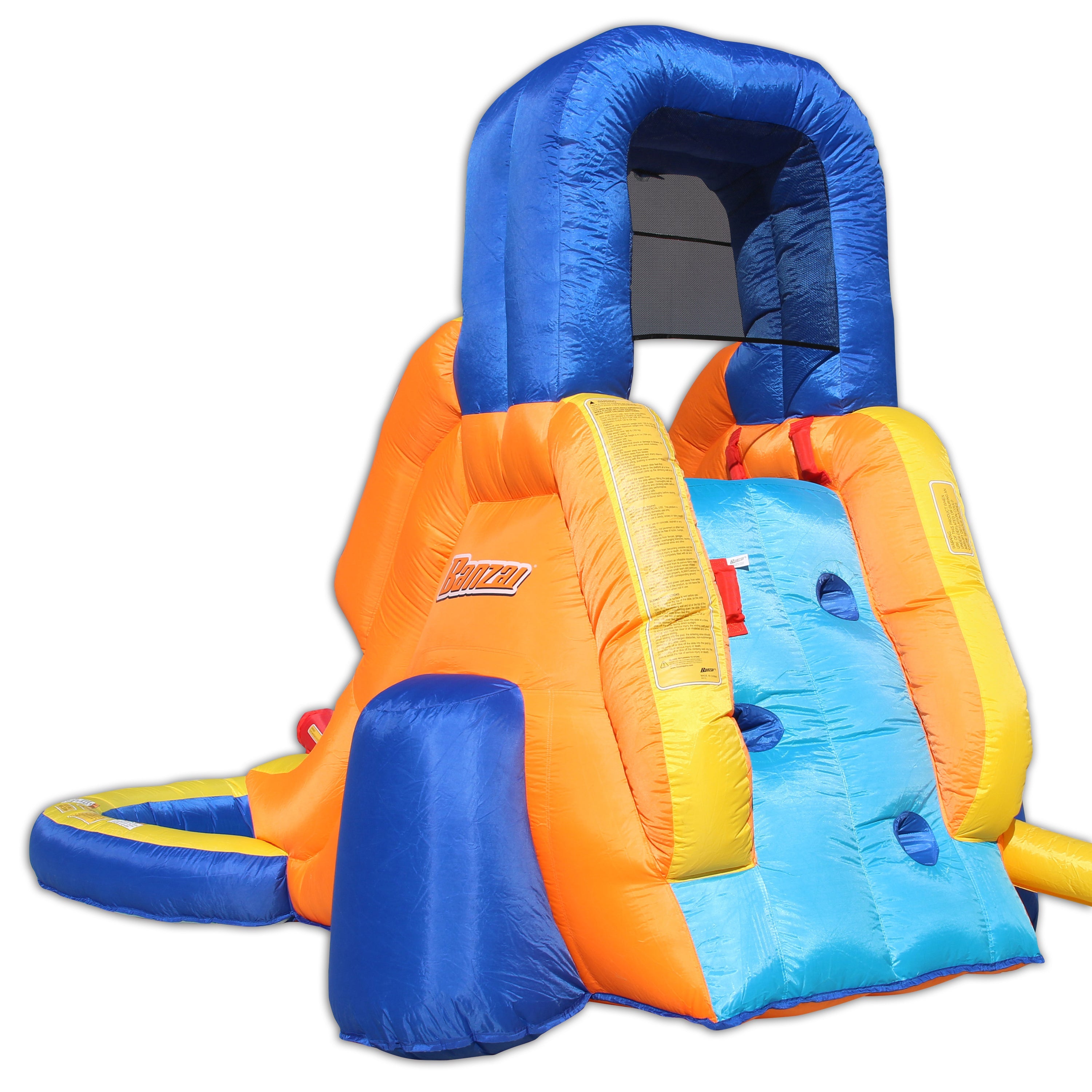 Banzai Inflatable Splash Blast Lagoon Water Park