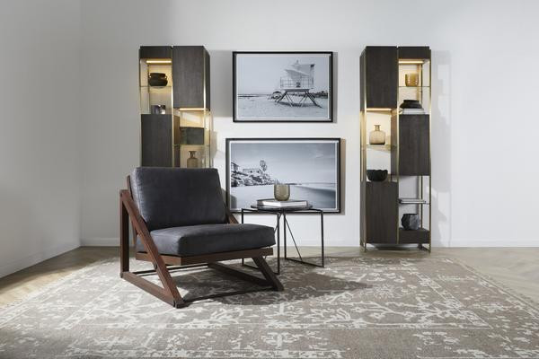 Lara Bookcase Dark Oak Small   Contemporary   Bookcases   by V.S.D Furniture  Houzz