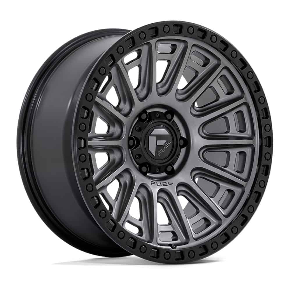 Fuel 1PC Wheels D835 20X9 6X5.5 M-GNMTL-BLK-RG 1MM