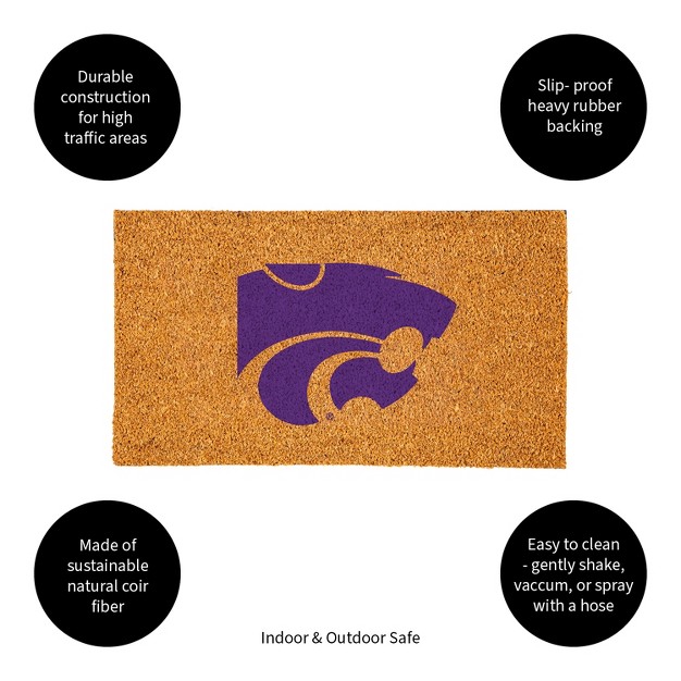 Coir Mat 16 quot x28 quot Kansas State University