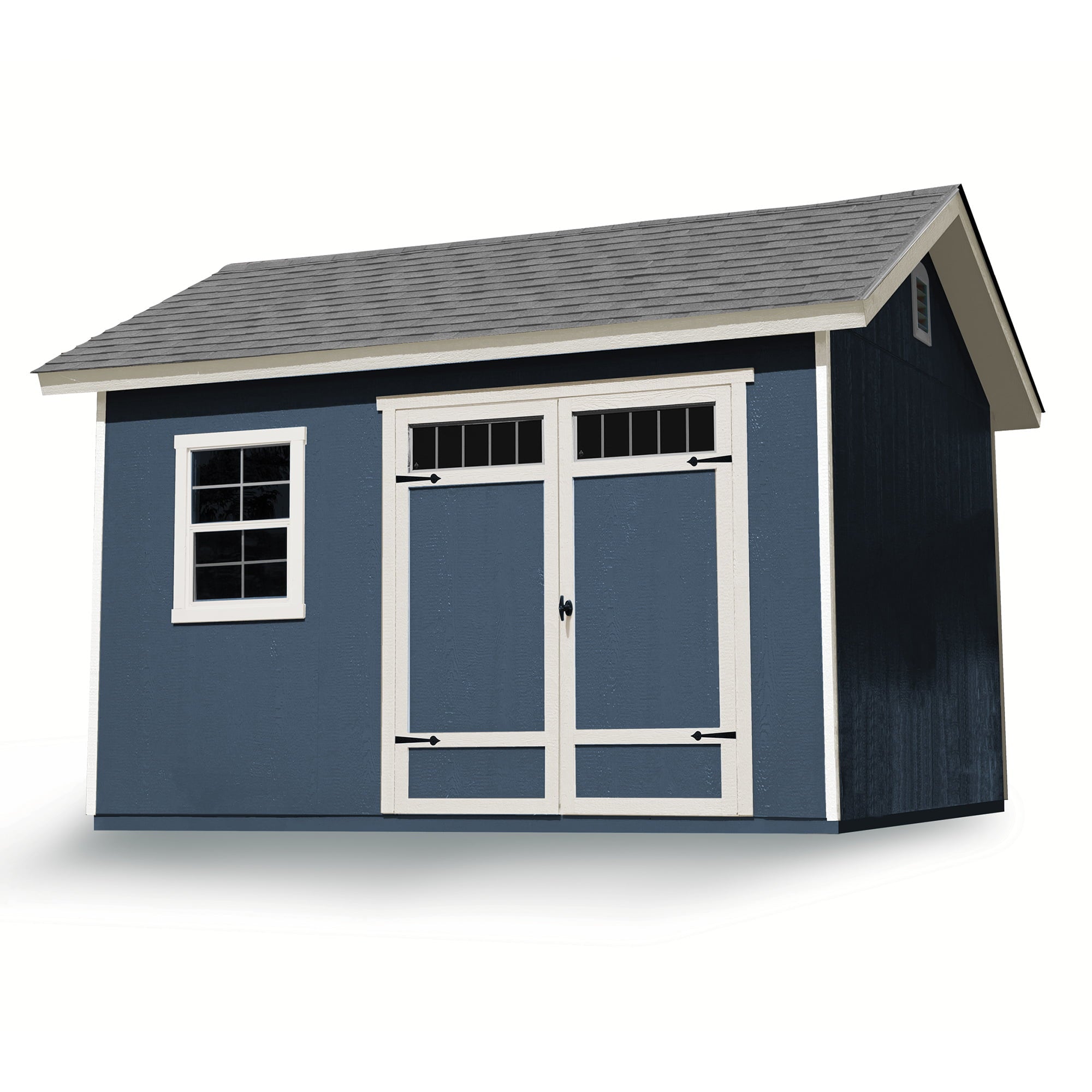 Handy Home Products Beachwood 10 ft. x 12 ft. Wood Storage Shed (Floor Included)