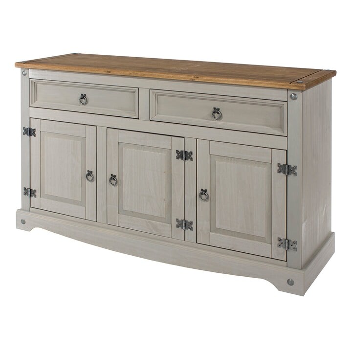 Wood Buffet Sideboard Corona Collection  Furniture Dash