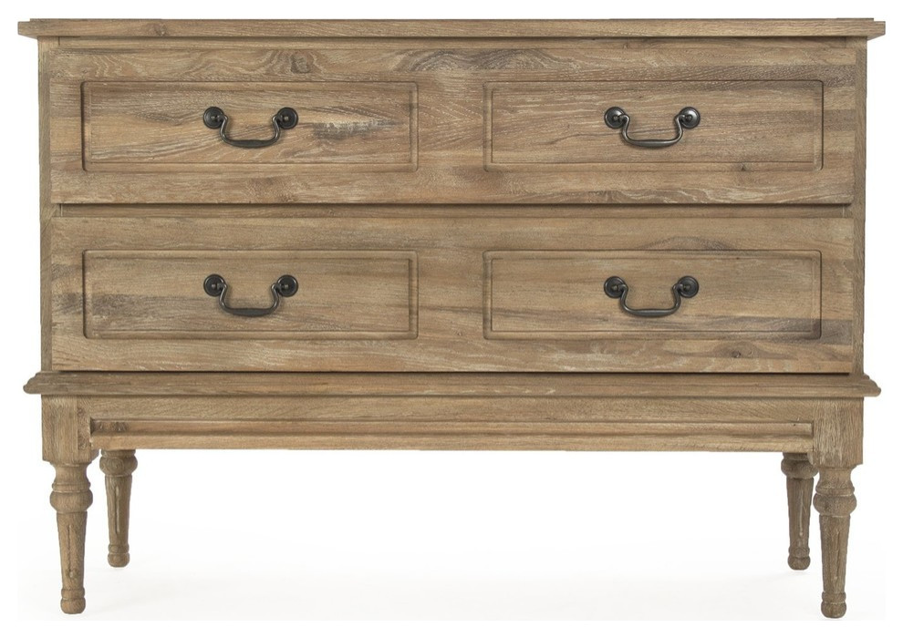 L  x27angley Chest  Limed Gray Oak   French Country   Accent Chests And Cabinets   by Nook  ampCottage  Houzz