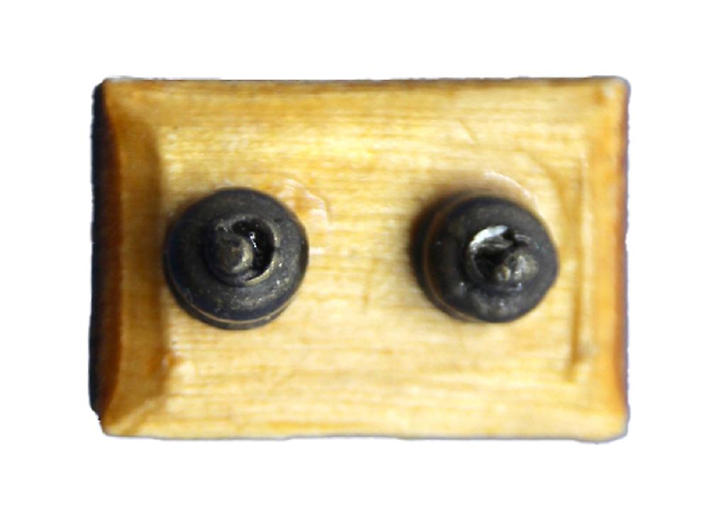 Dolls House Traditional Double Light Switch Diy Fittings Hardware 1:12 Accessory