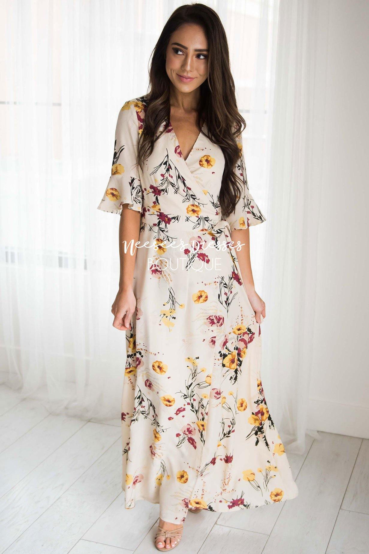 The Monica Wrap Dress