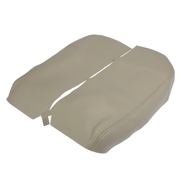 Unique Bargains 1 Pair Car Center Console Lid Armrest Cover Protector For Acura Mdx 07 13 Beige