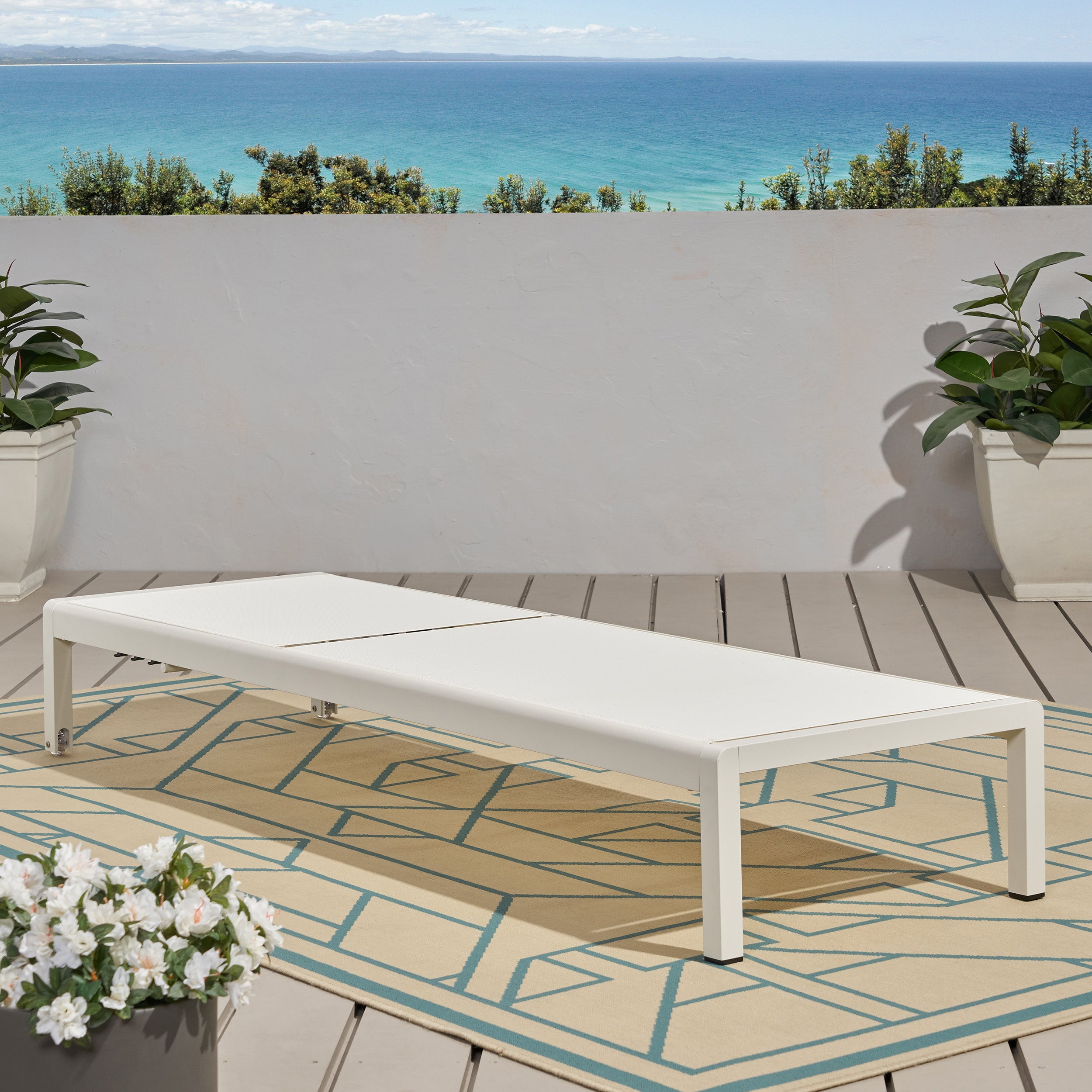 Cherie Outdoor Chaise Lounge