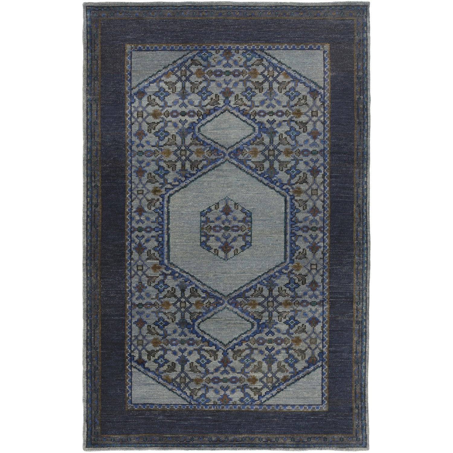 Haven Navy & Teal Rug