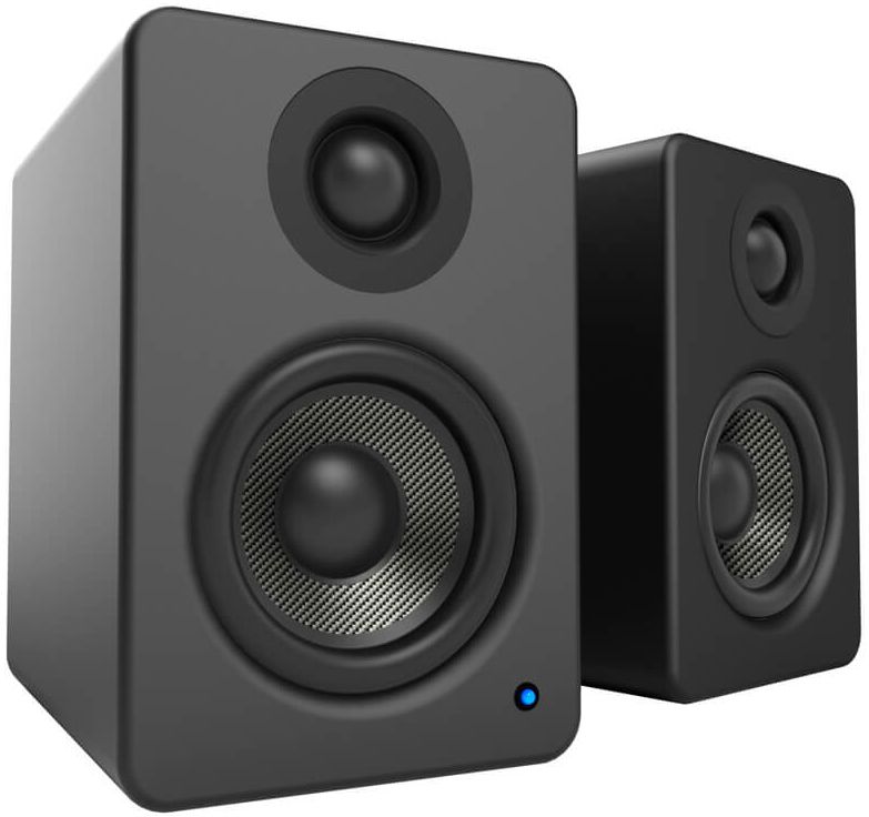 Kanto YU2 Powered Matte Black Desktop Speakers (Pair)