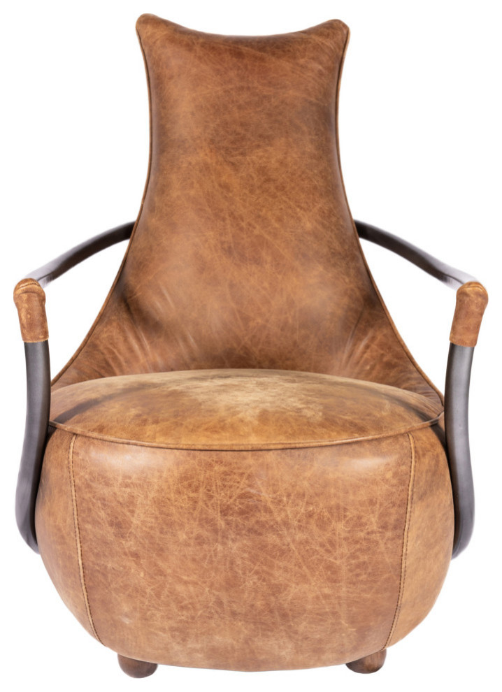 Carlisle Club Chair   Transitional   Armchairs And Accent Chairs   by Moe  x27s Home Collection  Houzz