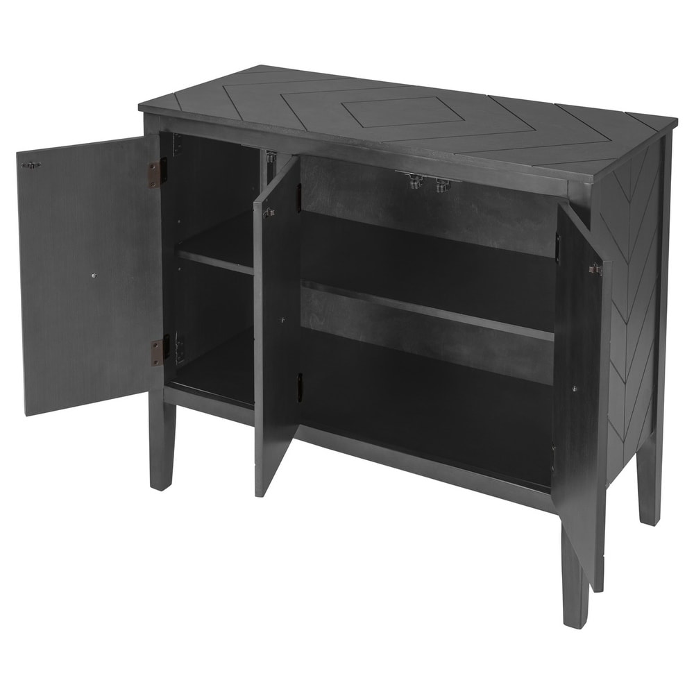 Merax Accent Storage Cabinet with Adjustable Shelf