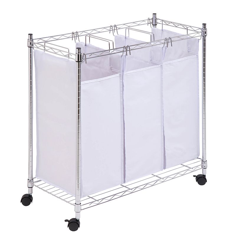 Triple Laundry Sorter