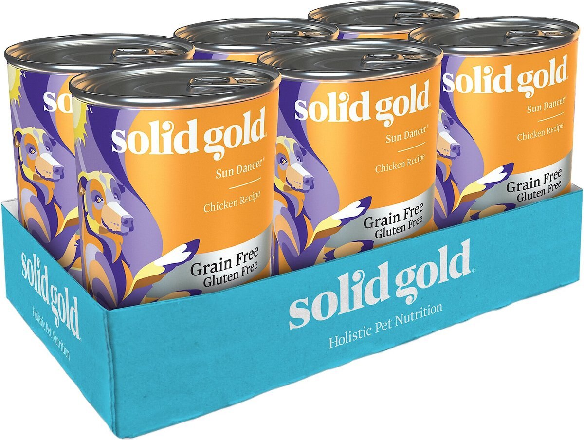 Solid Gold SunDancer 95% Chicken Recipe Grain-Free Canned Dog Food