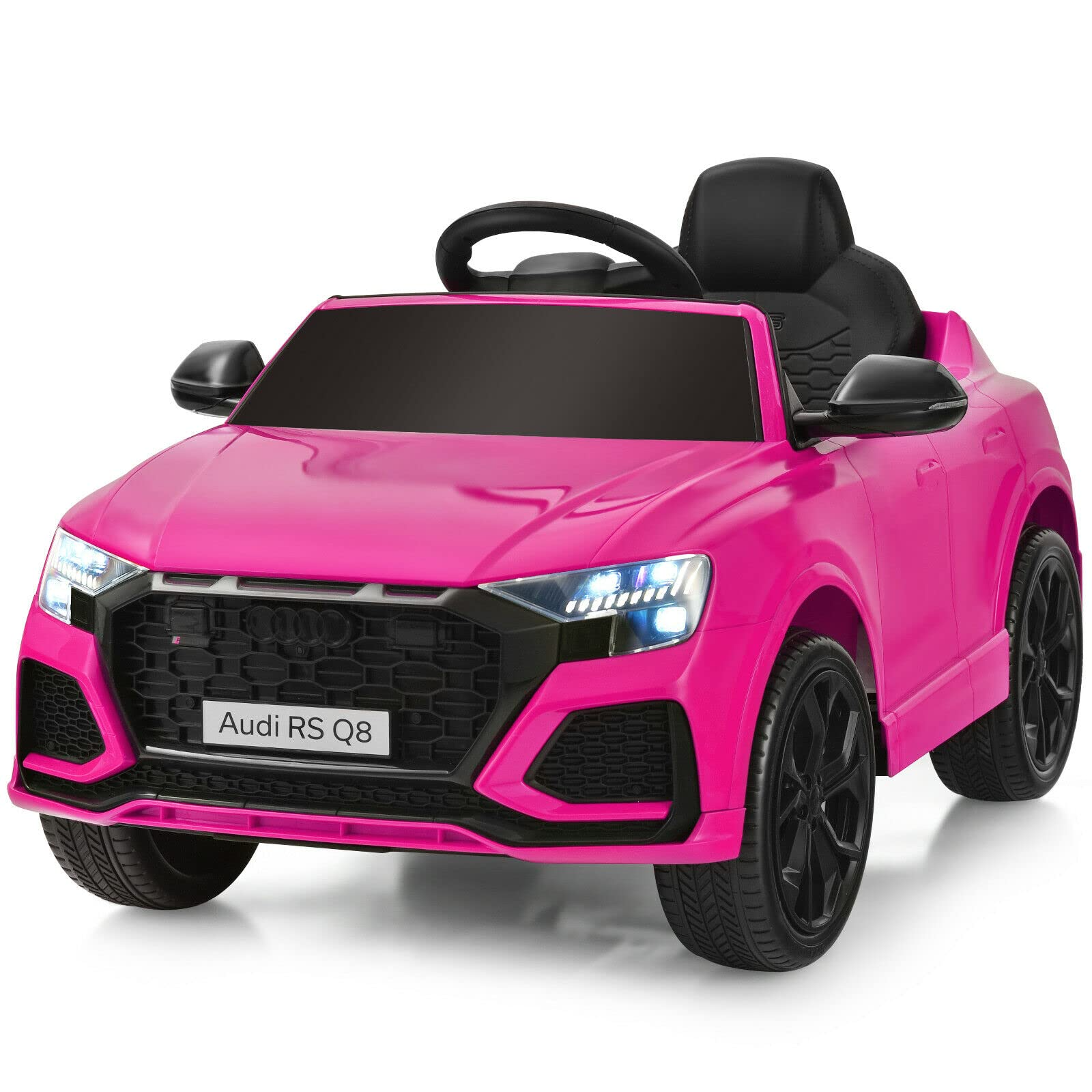 Costzon Ride on Car, 12V Licensed Audi Q8 Kids Cars to Drive w/ Remote Control