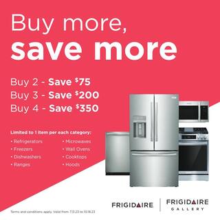 FRIGIDAIRE GALLERY 36 in. 26.3 cu. ft. 4 Door French Door Standard Depth Refrigerator in Stainless Steel GRMS2773AF