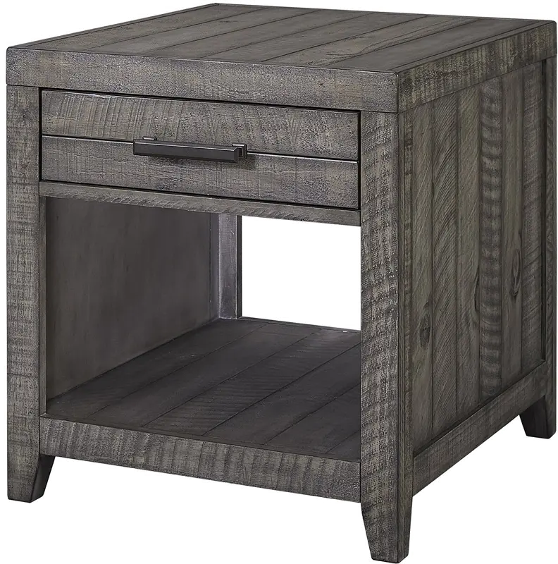 Tustin Gray End Table