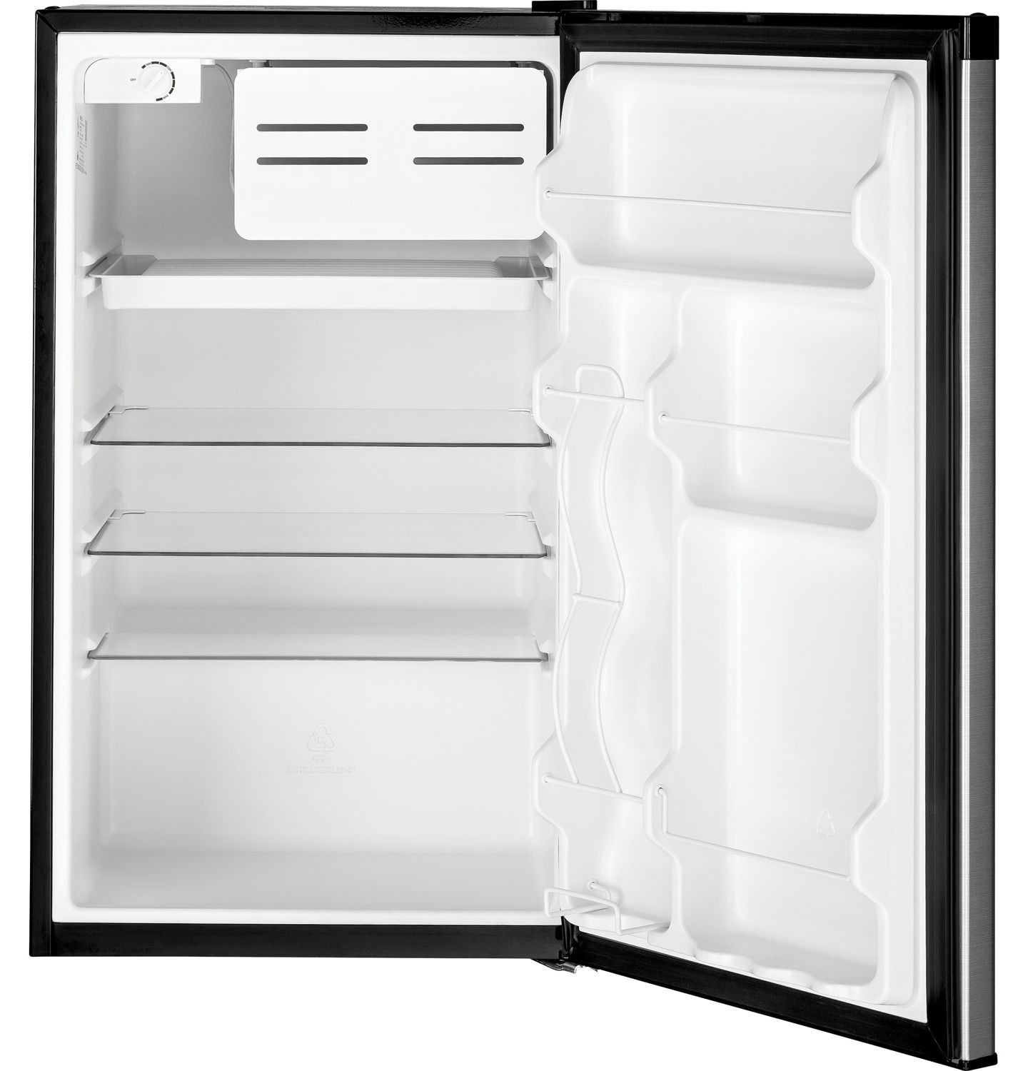 GE 4.4 Cu. Ft. CleanSteel Compact Refrigerator