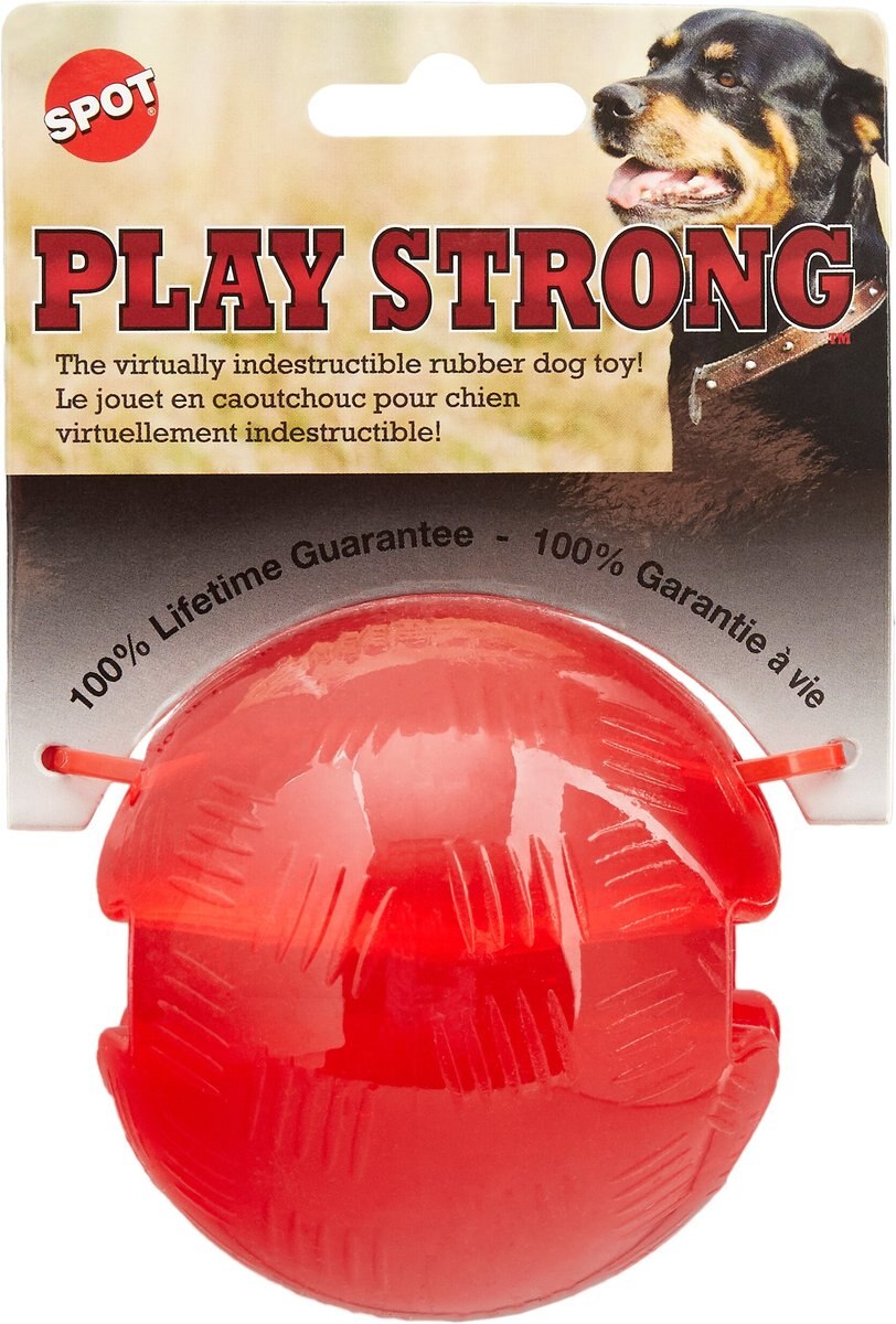 Ethical Pet Play Strong Rubber Ball Tough Dog Chew Toy