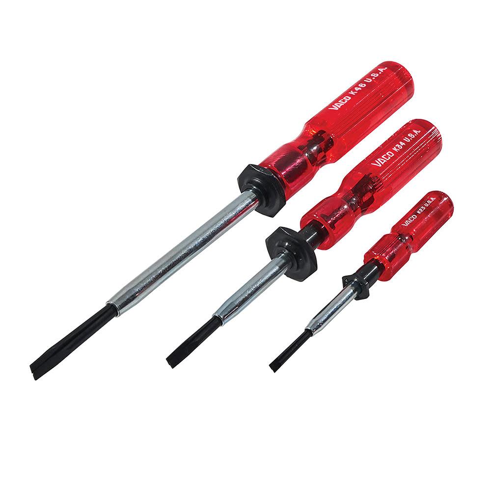 Slotted Holding Screwdrivers， 3 Pc ;