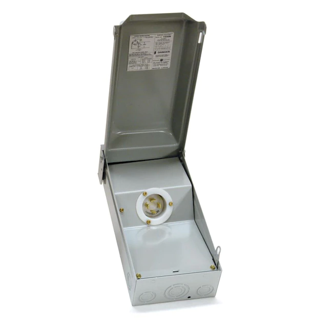 GE T030N 30-Amp Generator Power Inlet Box