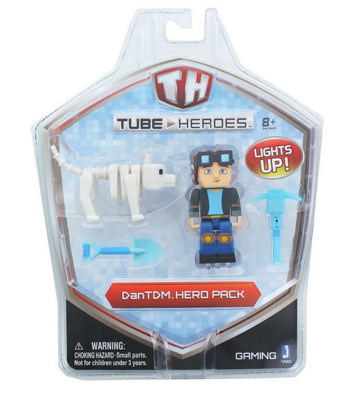 Jazwares  Inc. Tube Heroes DanTDM Minecart Action ...