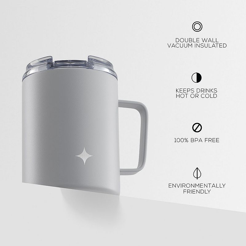 JoyJolt Vacuum Insulated Tumbler with Lid and Handle