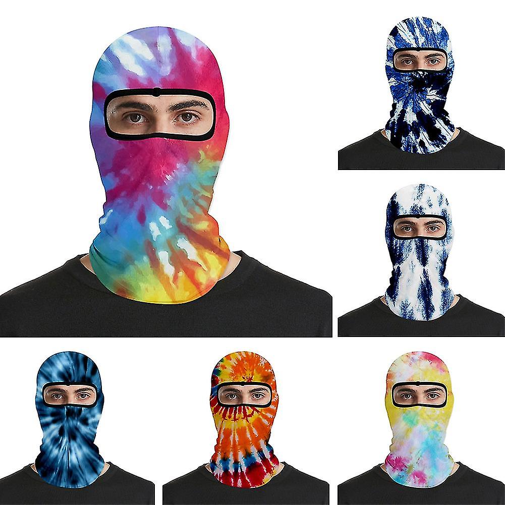 3d Printing Dust Proof Full Face Cover Milk Silk Neck Gaiter Cycling Balaclava