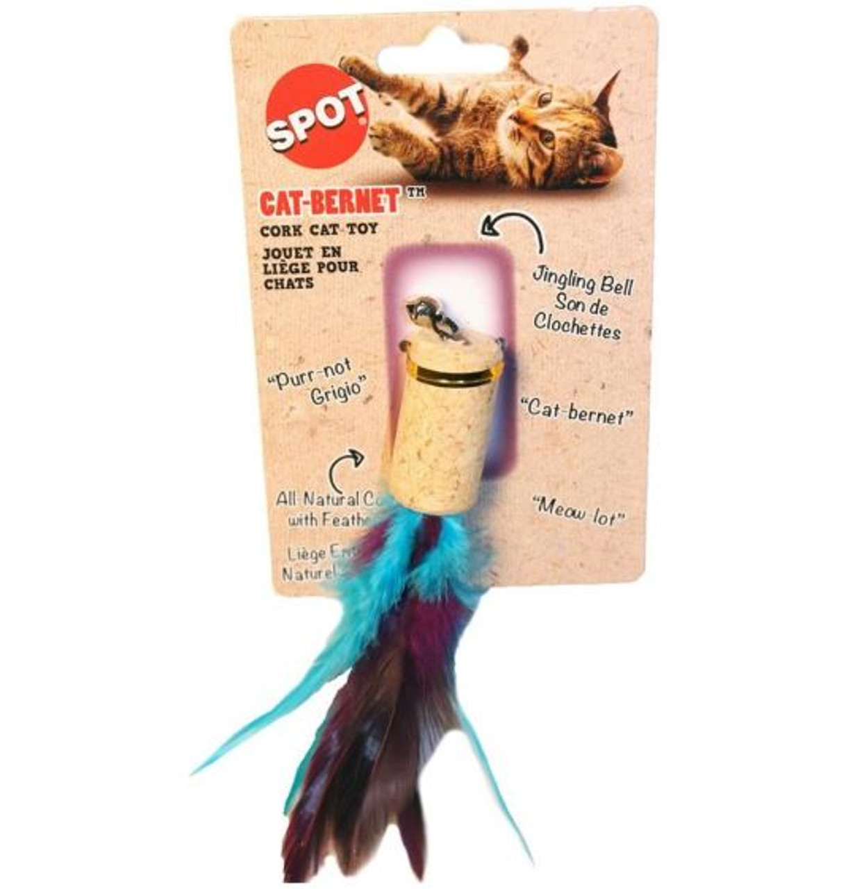 Spot Cat-Bernet Cork Toy， 5