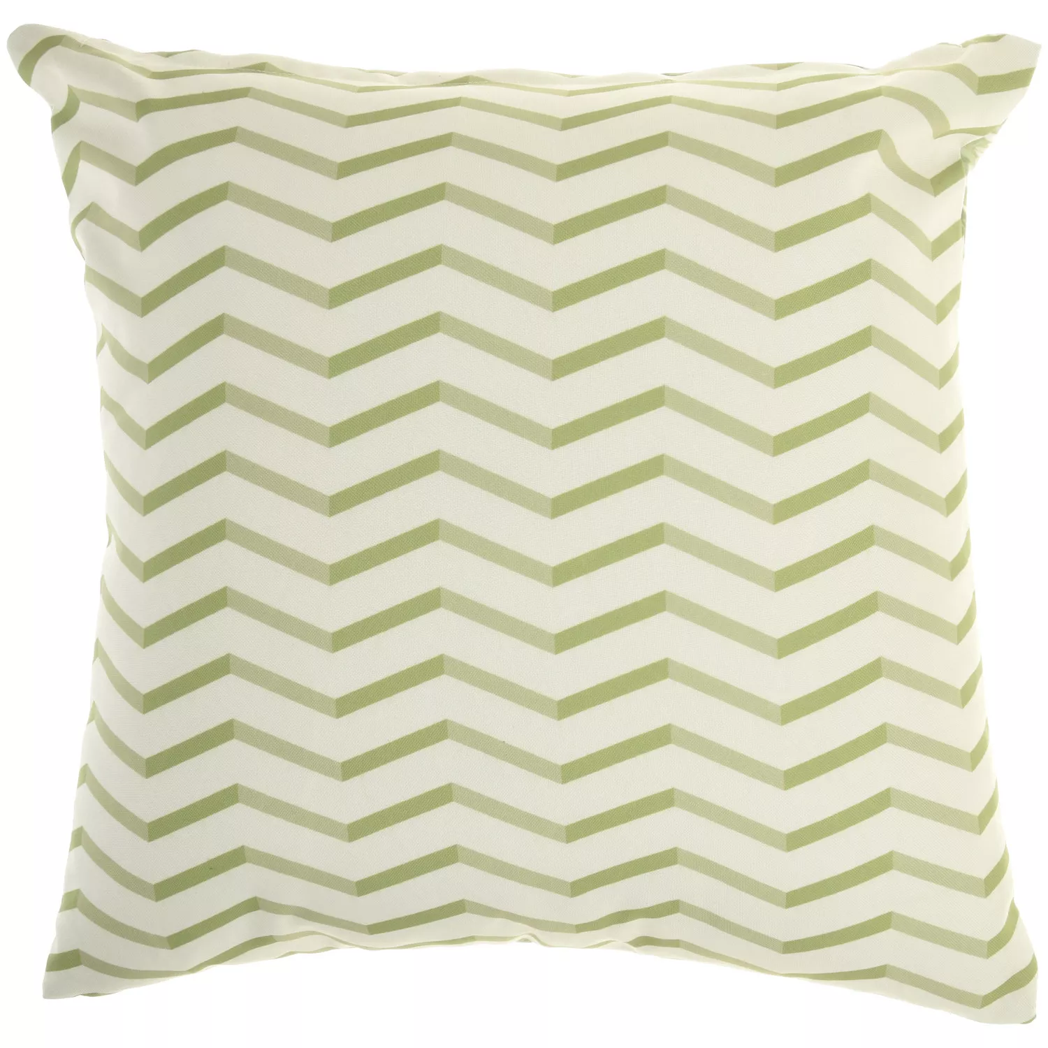 Mina Victory Banana Leaf Reversible Chevron Outdoor Throw Pillow