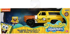 Jada Toys JTY 31798 C SpongeBob 1:32 1980 Chevy Bl...