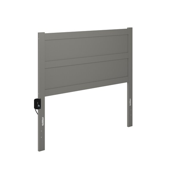 NoHo Full Headboard in Grey - - 35356444