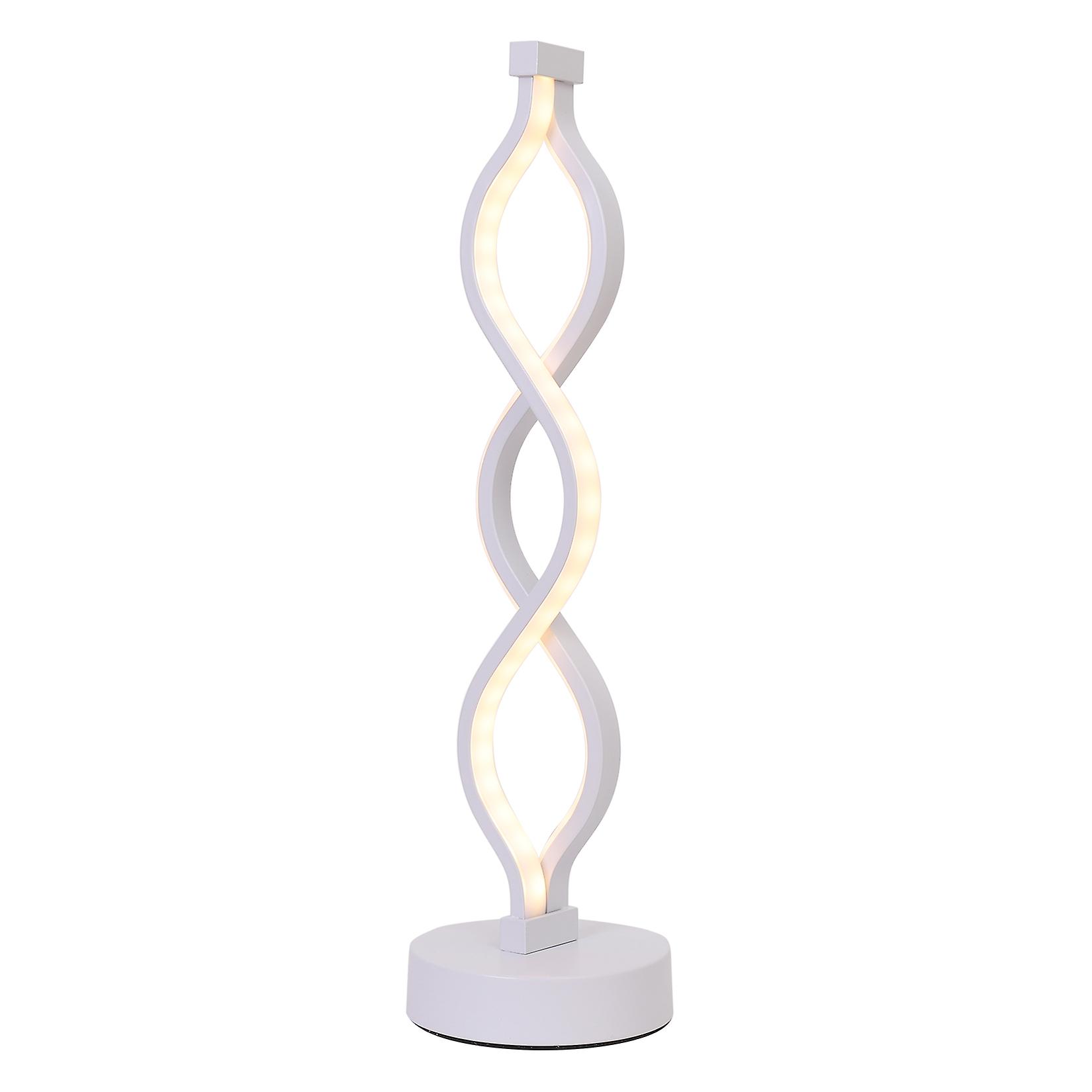 Spiral Led Desk Lamp Bedside Table Lamp Light Dimmable