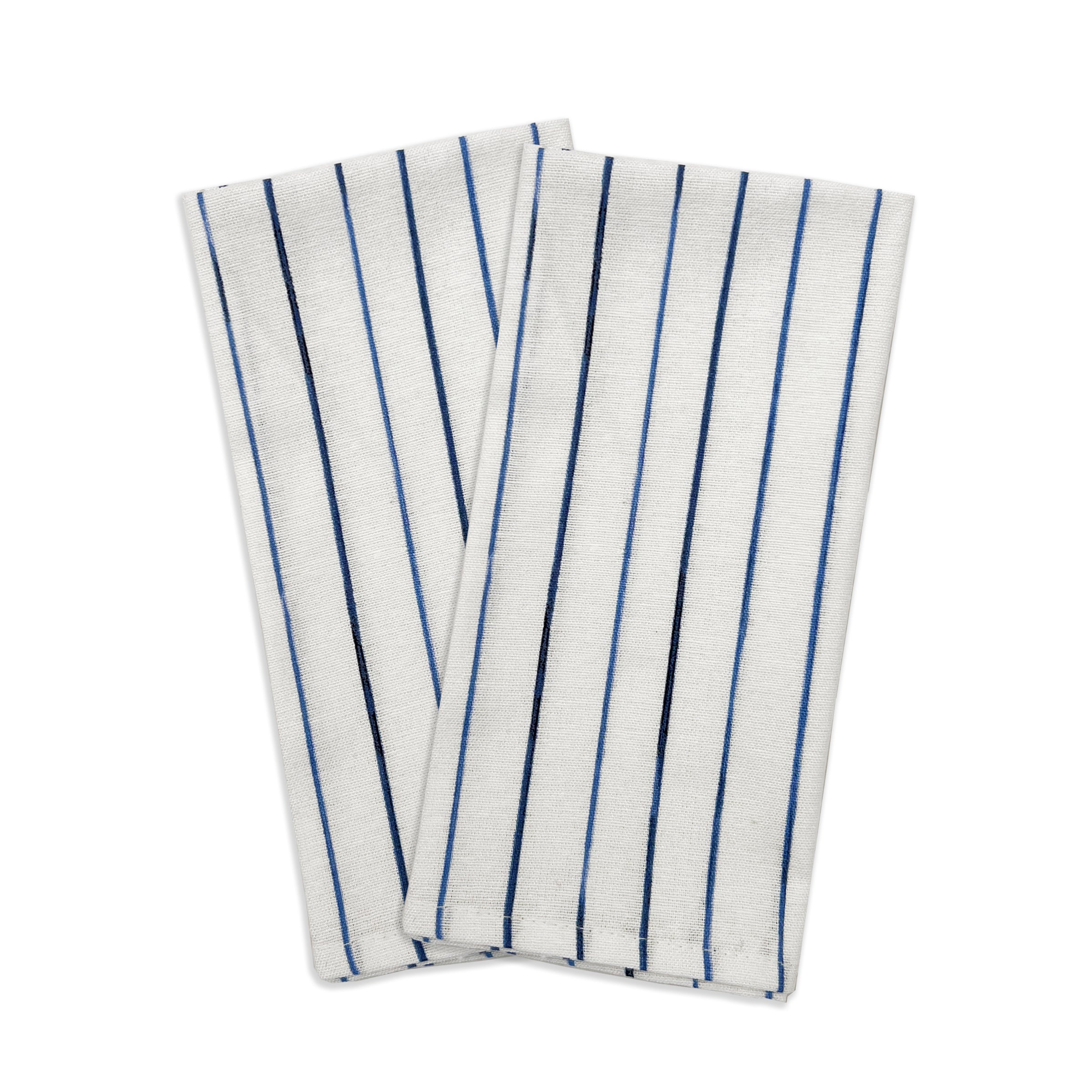 Blue Bay Stripe Dinner Napkin, Set of 2