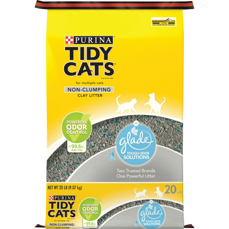 Tidy Cats Glade Tough Odor Solutions Clay Cat Litter